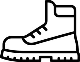 Boots symbol icon vector image. Illustration of the boot footwear shoe design image. EPS 10