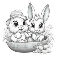 Easter Coloring Pages photo