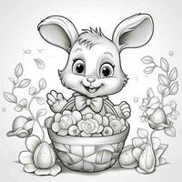 Easter Coloring Pages photo