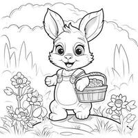 Easter Coloring Pages photo