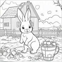 Easter Coloring Pages photo