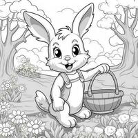 Easter Coloring Pages photo