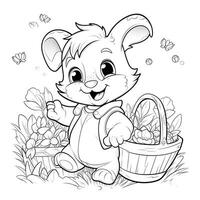 Easter Coloring Pages photo