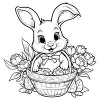 Easter Coloring Pages photo