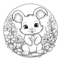 Easter Coloring Pages photo