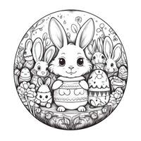 Easter Coloring Pages photo