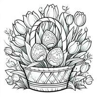 Easter Coloring Pages photo