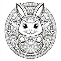 Easter Coloring Pages photo