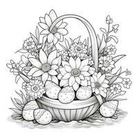 Easter Coloring Pages photo