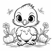 Easter Coloring Pages photo