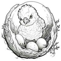 Easter Coloring Pages photo