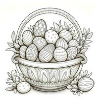 Easter Coloring Pages photo