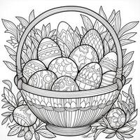 Easter Coloring Pages photo