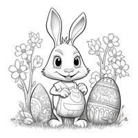 Easter Coloring Pages photo