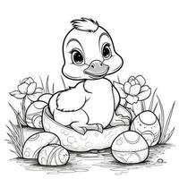 Easter Coloring Pages photo