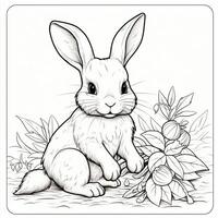 Easter Coloring Pages photo