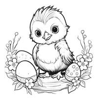 Easter Coloring Pages photo