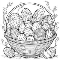 Easter Coloring Pages photo