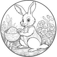 Easter Coloring Pages photo