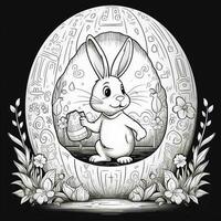 Easter Coloring Pages photo