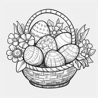 Easter Coloring Pages photo