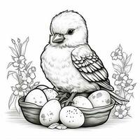 Easter Coloring Pages photo