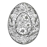 Easter Coloring Pages photo