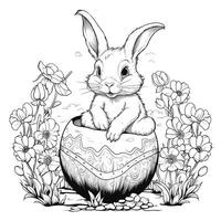 Easter Coloring Pages photo