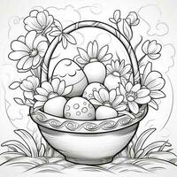 Easter Coloring Pages photo