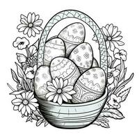 Easter Coloring Pages photo