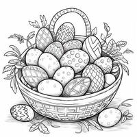 Easter Coloring Pages photo