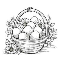 Easter Coloring Pages photo