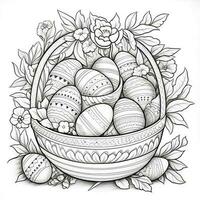 Easter Coloring Pages photo