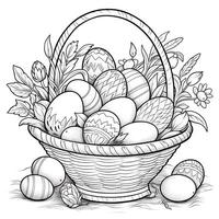 Easter Coloring Pages photo