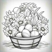 Easter Coloring Pages photo