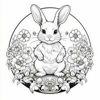 Easter Coloring Pages photo