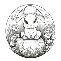 Easter Coloring Pages photo