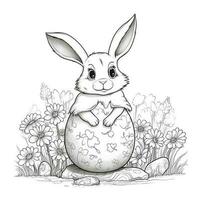 Easter Coloring Pages photo