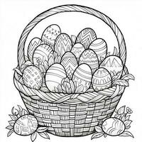 Easter Coloring Pages photo