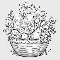 Easter Coloring Pages photo