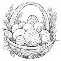 Easter Coloring Pages photo