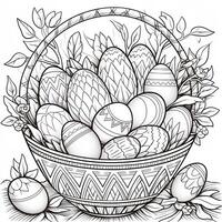 Easter Coloring Pages photo