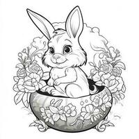 Easter Coloring Pages photo