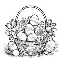 Easter Coloring Pages photo