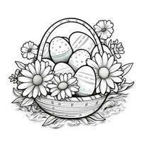 Easter Coloring Pages photo