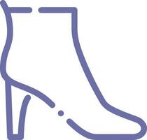 Boots symbol icon vector image. Illustration of the boot footwear shoe design image. EPS 10