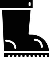 Boots symbol icon vector image. Illustration of the boot footwear shoe design image. EPS 10