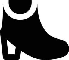 Boots symbol icon vector image. Illustration of the boot footwear shoe design image. EPS 10