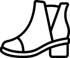 Boots symbol icon vector image. Illustration of the boot footwear shoe design image. EPS 10