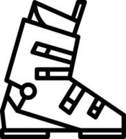 Boots symbol icon vector image. Illustration of the boot footwear shoe design image. EPS 10